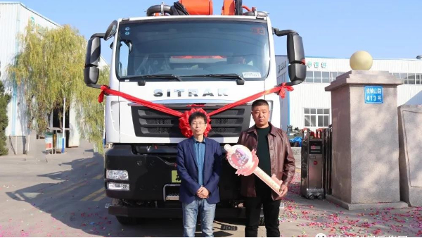 再下一“城”！科尼樂(lè)67米泵車刷新膠州市場(chǎng)新標(biāo)桿！