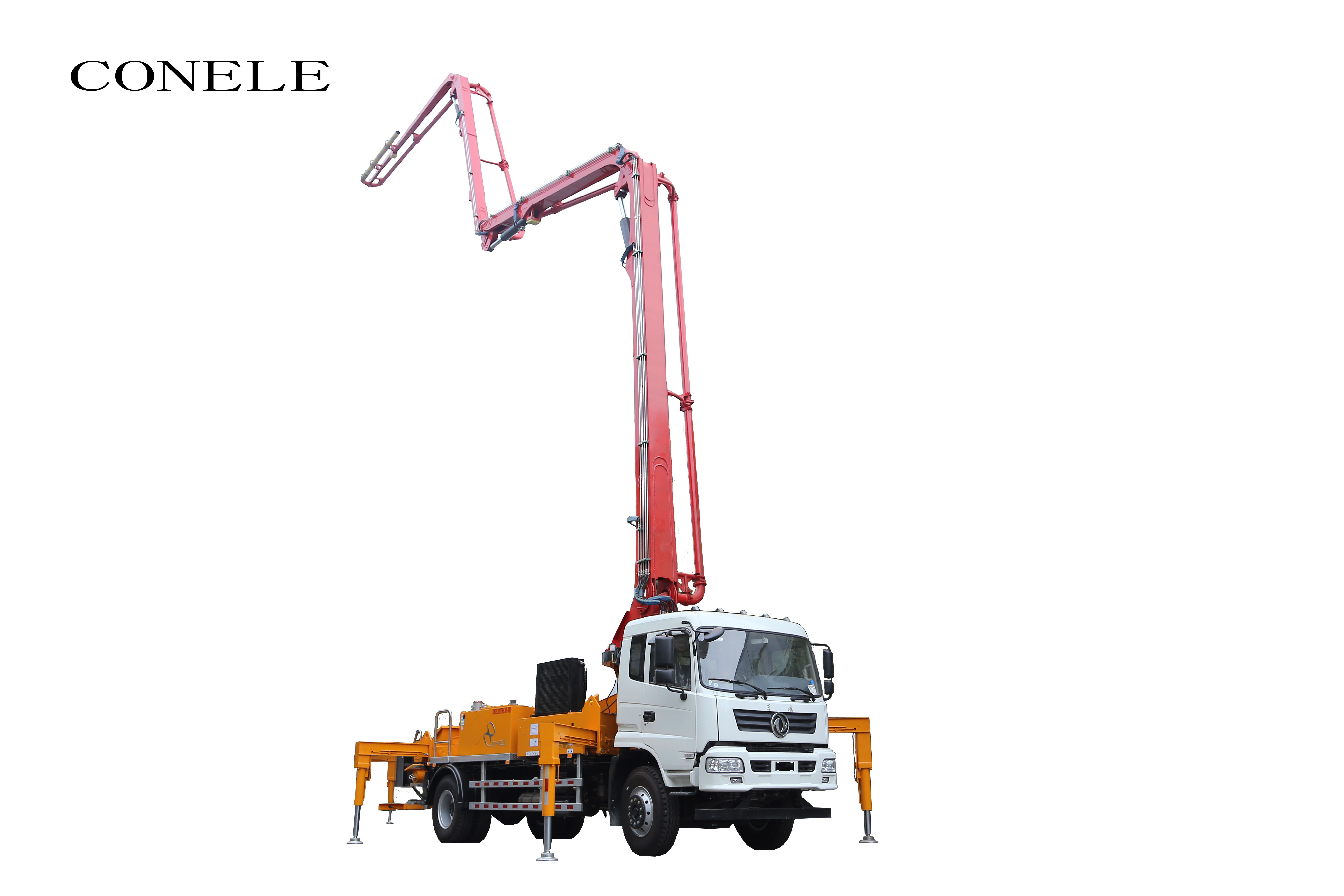 天泵，科尼樂(lè)小型混凝土泵車 