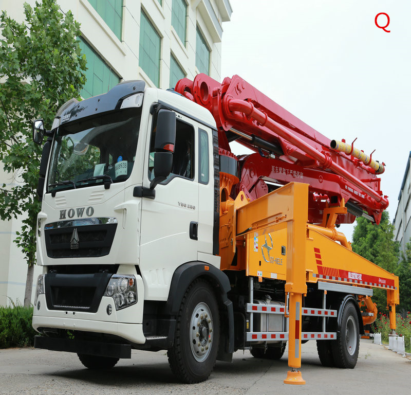 小型混凝土泵車，天泵