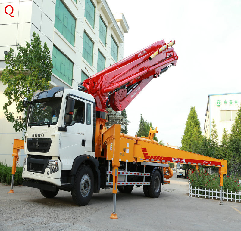 小型混凝土泵車，天泵